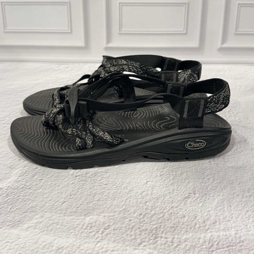 Chaco ZX/2 Classic Thong Sandals Women's Size 7 Charcoal Beach Wear - Picture 2 of 10
